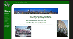 Desktop Screenshot of kanemanagement.com